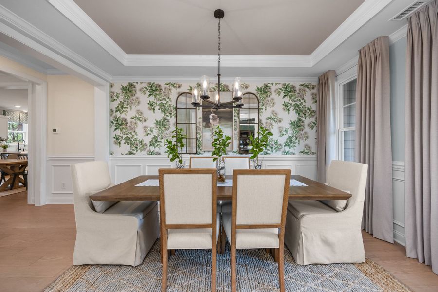 Representative furnished interior of a home built from the The Crawford by Davidson Homes LLC in Springvale South, Fuquay Varina (Image 9). Representative furnished interior of a home built from the The Crawford by Davidson Homes LLC in Springvale South, Fuquay Varina (Image 9).