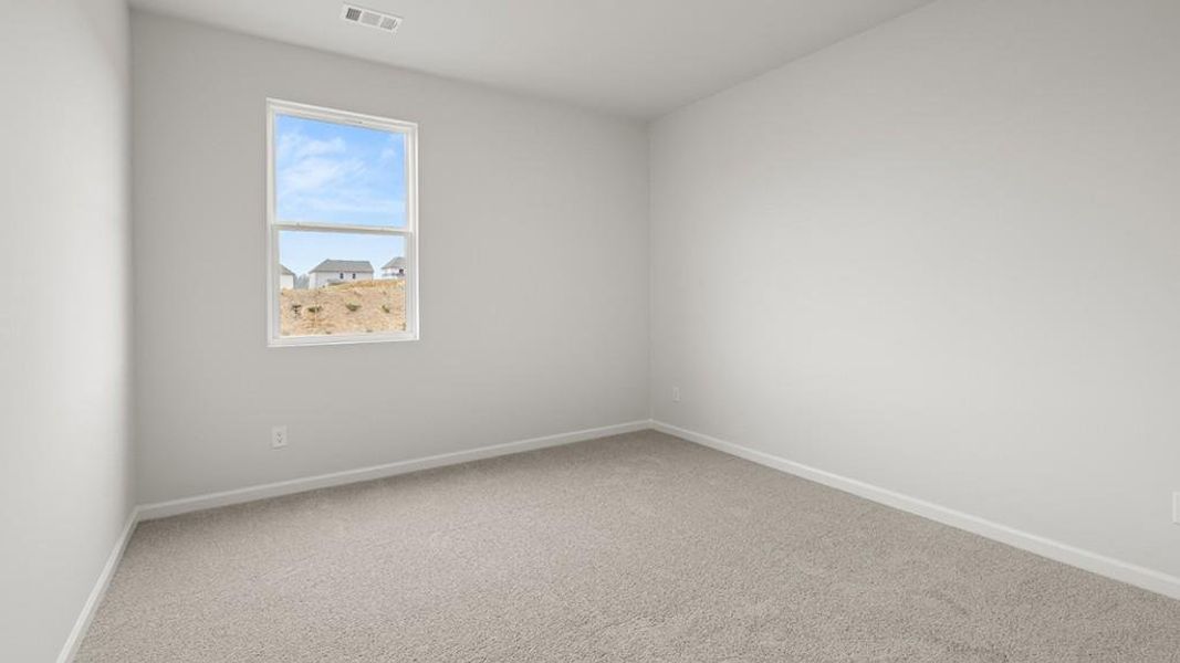 Spacious, unfurnished interior of a new home in Hamptons at Riverwood South, Dallas (Image 35).