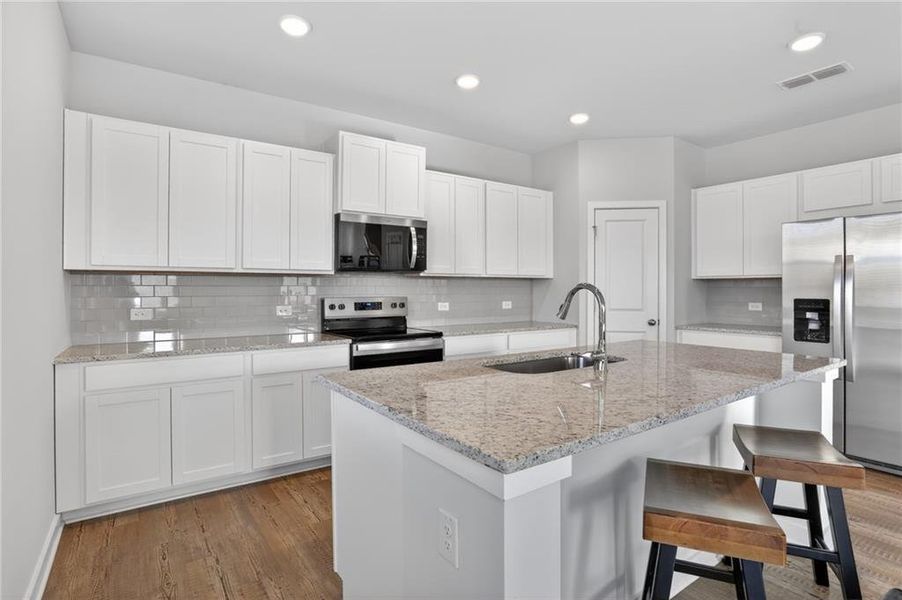 Furnished interior view inside a new home in Parkview Estates, Atlanta (Image 27).