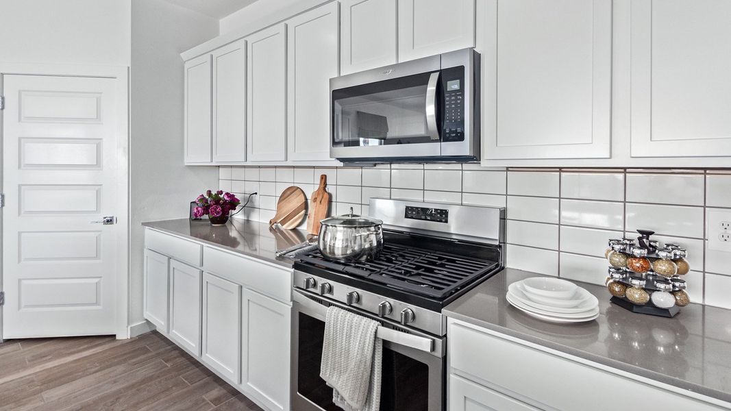 Representative furnished interior of a home built from the Citrine - Plan 5042 by D.R. Horton in Tortolita Trails, Marana (Image 10).