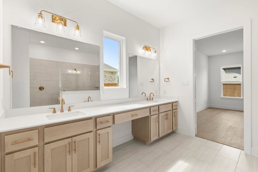 Primary Bathroom featuring the Serene Collection