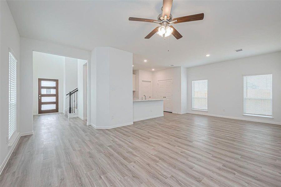 Spacious, unfurnished interior of a new home in River Ranch, Dayton (Image 24). Spacious, unfurnished interior of a new home in River Ranch, Dayton (Image 24).