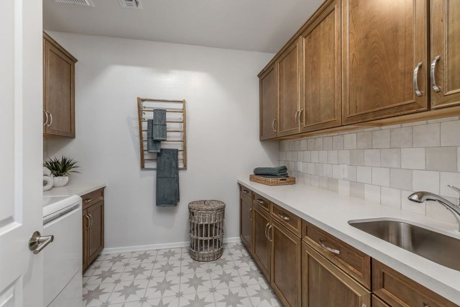Furnished interior view inside a new home in The Grove at El Cidro, Goodyear (Image 29).