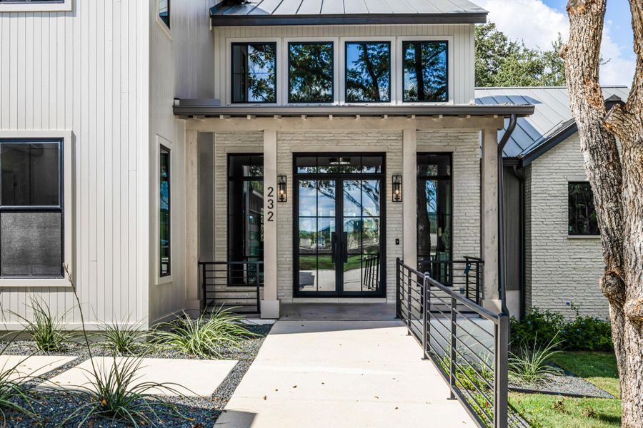 Exterior details and patio area of a home in , New Braunfels (Image 1). Exterior details and patio area of a home in , New Braunfels (Image 1).