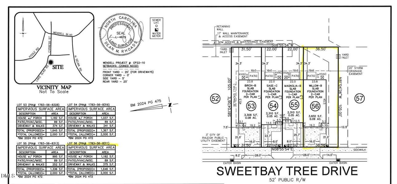 plot plan