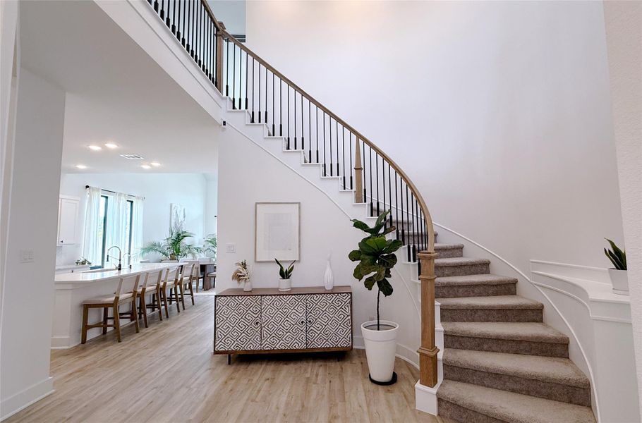 Furnished interior view inside a new home in , Fulshear (Image 3).