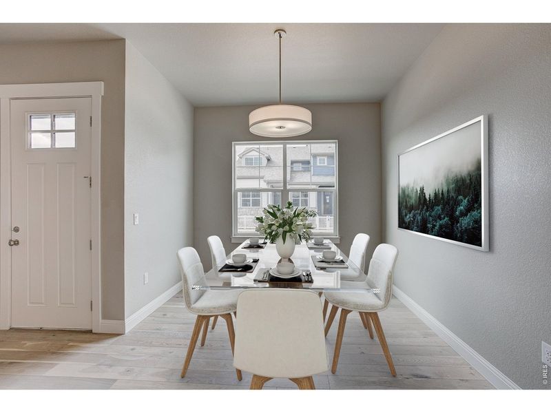 Furnished interior view inside a new home in Country Farms Village - The Cottages, Windsor (Image 12). Furnished interior view inside a new home in Country Farms Village - The Cottages, Windsor (Image 12).