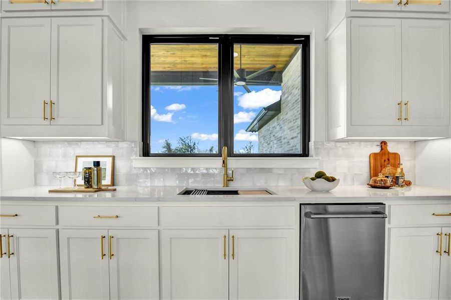 Furnished interior view inside a new home in , Aledo (Image 6).