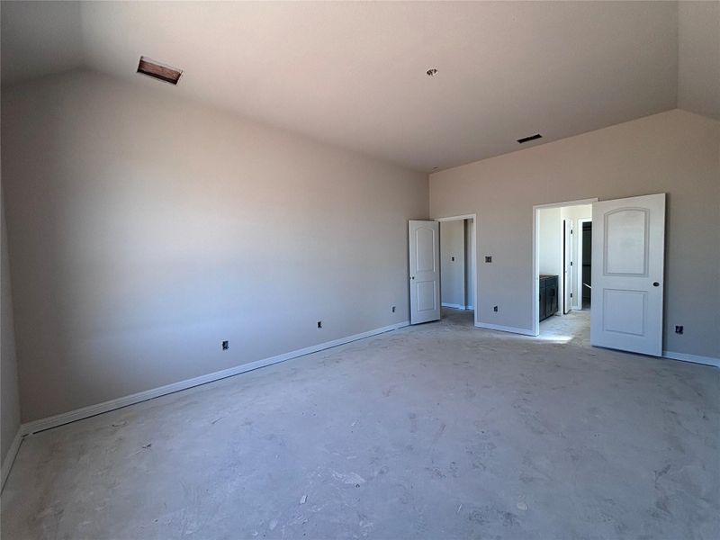 In-progress construction of a new home in The Colony, Bastrop, TX (Image 10).