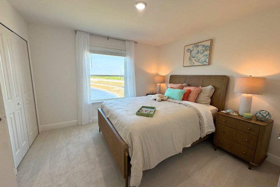 Furnished interior view inside a new home in Orchid Cove, Bokeelia (Image 10).