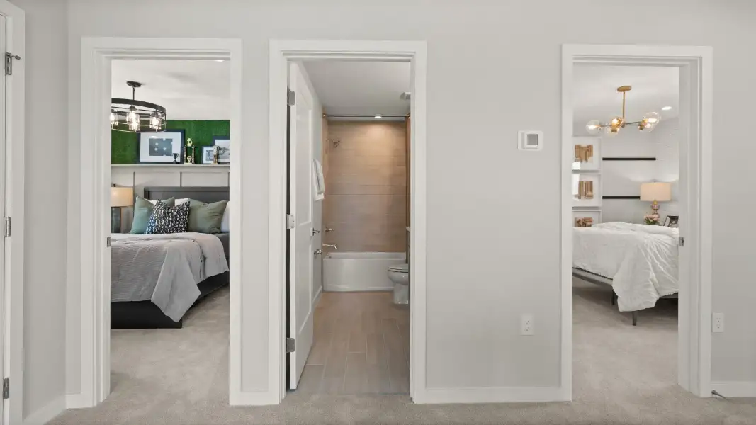 Furnished interior view inside a new home in Liberty Trace, Haines City (Image 34).