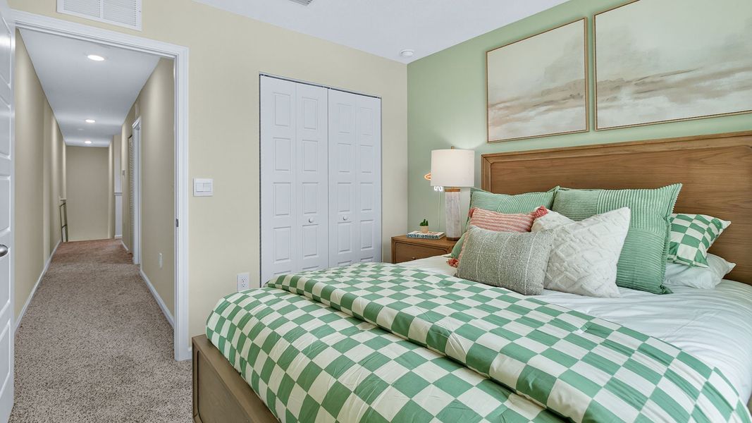 Furnished interior view inside a new home in Trout River, Jacksonville (Image 25).