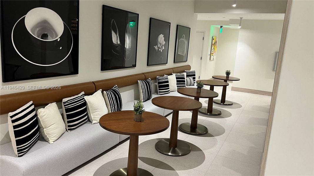 Furnished interior view inside a new home in , Miami (Image 11).