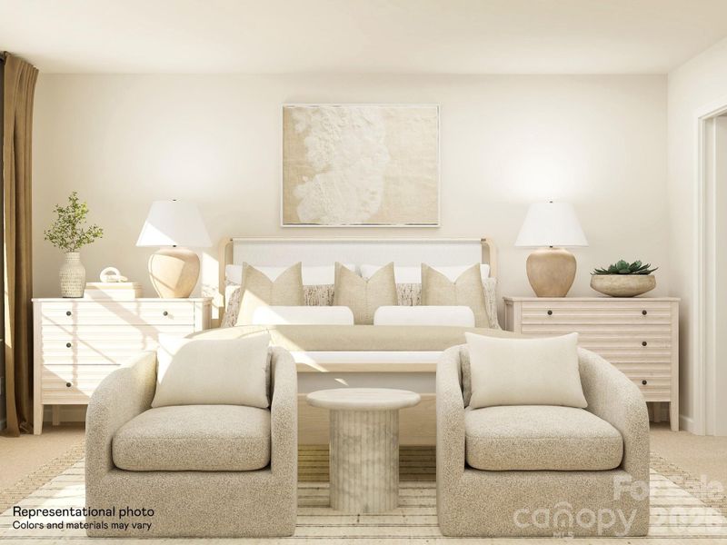 Furnished interior view inside a new home in Village of Waxhaw, Waxhaw (Image 7).