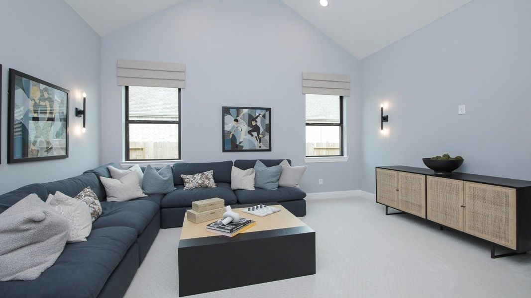 Furnished interior view inside a new home in Piedmont, San Antonio (Image 16).