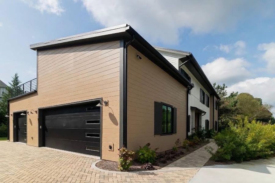 Front exterior of a new home in , Marietta, GA, highlighting curb appeal (Image 31).