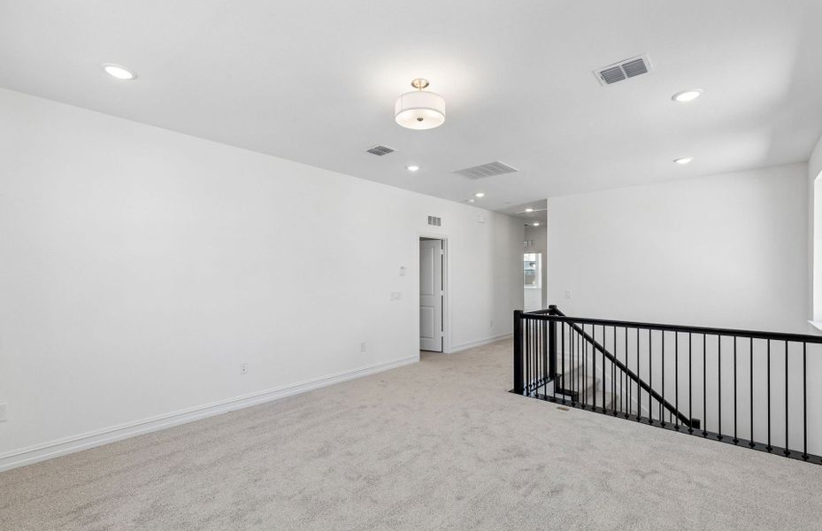Spacious, unfurnished interior of a new home in Pinnacle at Legacy Hills, Celina (Image 14). Spacious, unfurnished interior of a new home in Pinnacle at Legacy Hills, Celina (Image 14).