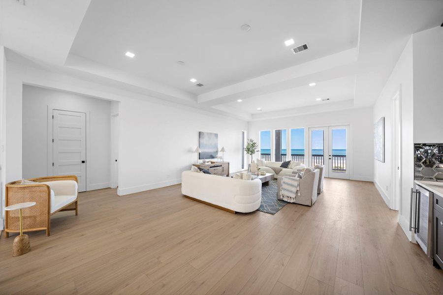 View of the Gameroom/Livingroom. View of the Gameroom/Livingroom.