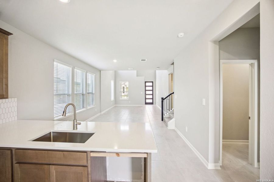 Furnished interior view inside a new home in Kallison Ranch, San Antonio (Image 12). Furnished interior view inside a new home in Kallison Ranch, San Antonio (Image 12).