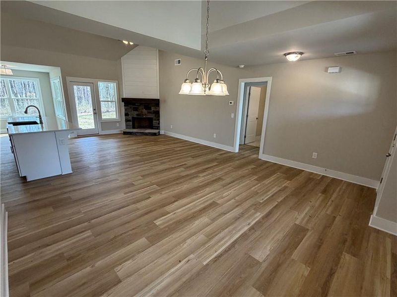 Spacious, unfurnished interior of a new home in , Talking Rock (Image 39).