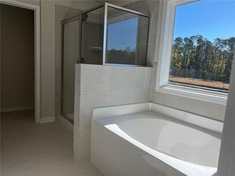 Furnished interior view inside a new home in Crofton Place Enclave, Snellville (Image 13).