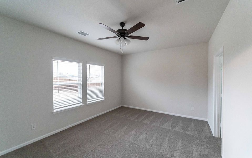 2D floor plan layout of this home in The Grove, Sherman, TX (Image 33).