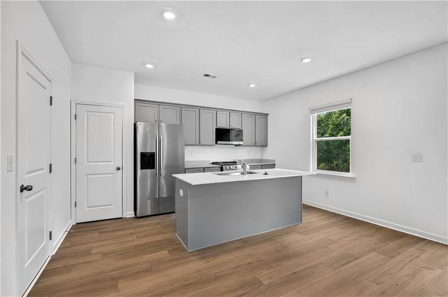 Furnished interior view inside a new home in Prentis Branch, Rome (Image 2).