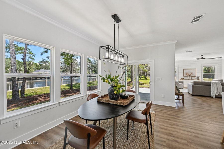 Furnished interior view inside a new home in , Fernandina Beach (Image 19).