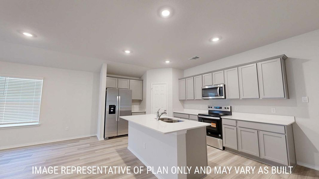 Furnished interior view inside a new home in Turnbo Ranch, Killeen (Image 6).