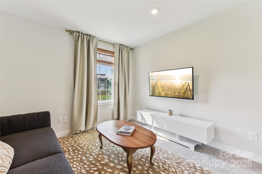 Furnished interior view inside a new home in Villages at Beachmont, Charlotte (Image 8).