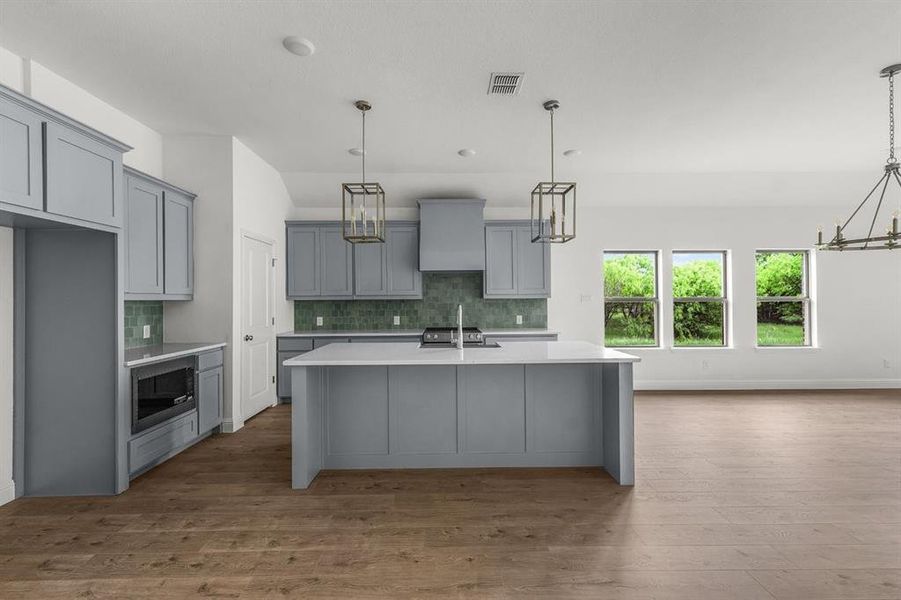 Furnished interior view inside a new home in , Weatherford (Image 14).