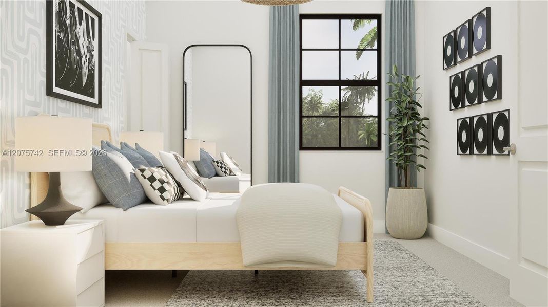 Furnished interior view inside a new home in Sunstone, Homestead (Image 5).