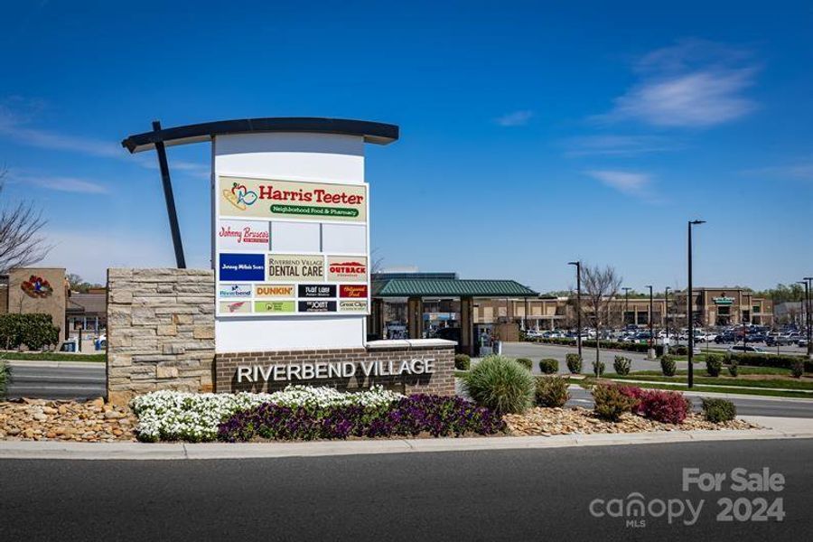 Location, Location, Location - Less than 5 miles away you can grab a bite to eat, pickup groceries at Harris Teeter and more and Riverbend Village