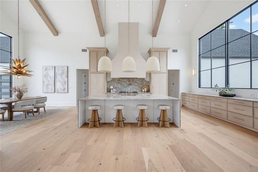 Furnished interior view inside a new home in , Canton (Image 32).