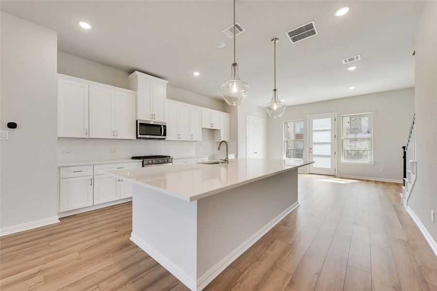Furnished interior view inside a new home in City Point, North Richland Hills (Image 9).