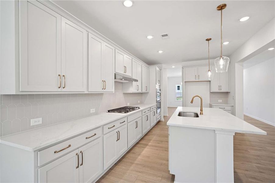 Furnished interior view inside a new home in Arbors at Richland Creek, Buford (Image 6).