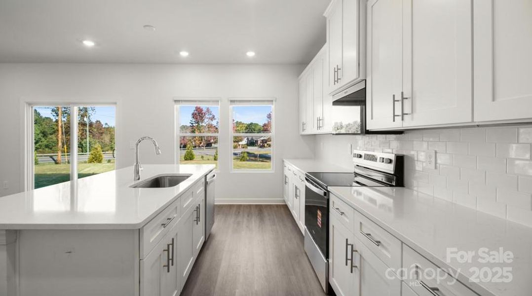 Furnished interior view inside a new home in Nelson's Creek, Mocksville (Image 16). Furnished interior view inside a new home in Nelson's Creek, Mocksville (Image 16).