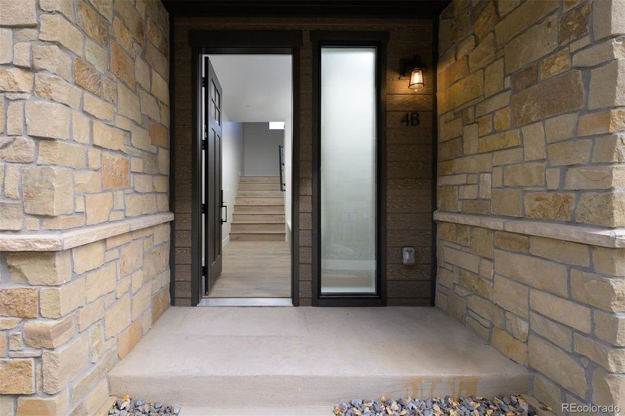 Front entrance Front entrance