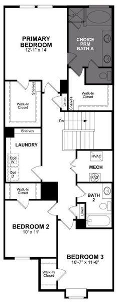 2D floor plan layout of this home in Waterbend, Euless, TX (Image 3). 2D floor plan layout of this home in Waterbend, Euless, TX (Image 3).