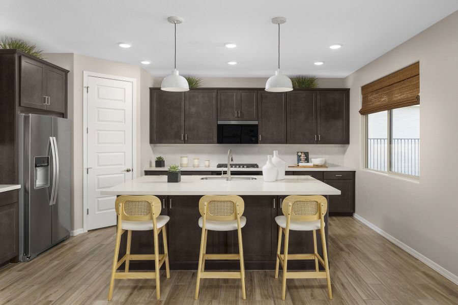 Representative furnished interior of a home built from the Pacific by Mattamy Homes in White Tank Vistas, Waddell (Image 7).