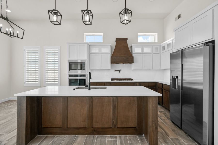 Representative furnished interior of a home built from the Scottsdale by LEH. Homes in Garden Park Unit 4, El Paso (Image 41). Representative furnished interior of a home built from the Scottsdale by LEH. Homes in Garden Park Unit 4, El Paso (Image 41).