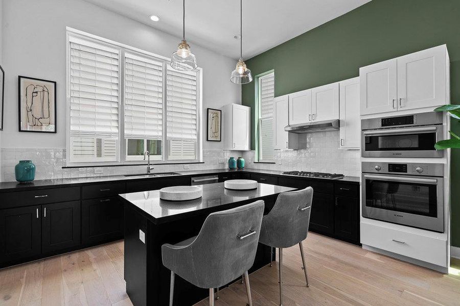 Furnished interior view inside a new home in , Austin (Image 11).