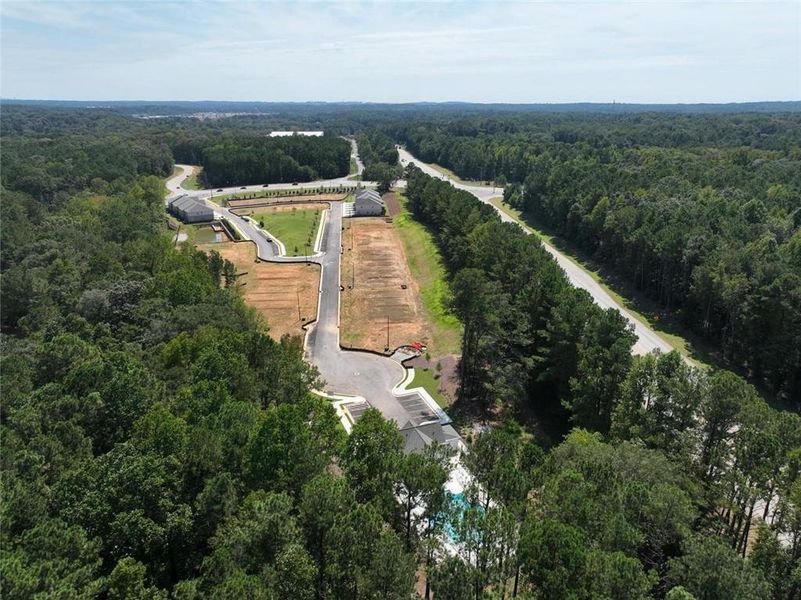 Site preparation for new homesites in Wilkins Walk, Mableton (Image 28).