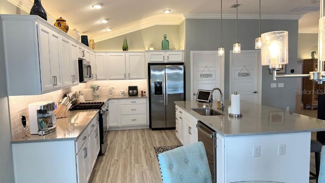 Furnished interior view inside a new home in , Okahumpka (Image 34). Furnished interior view inside a new home in , Okahumpka (Image 34).