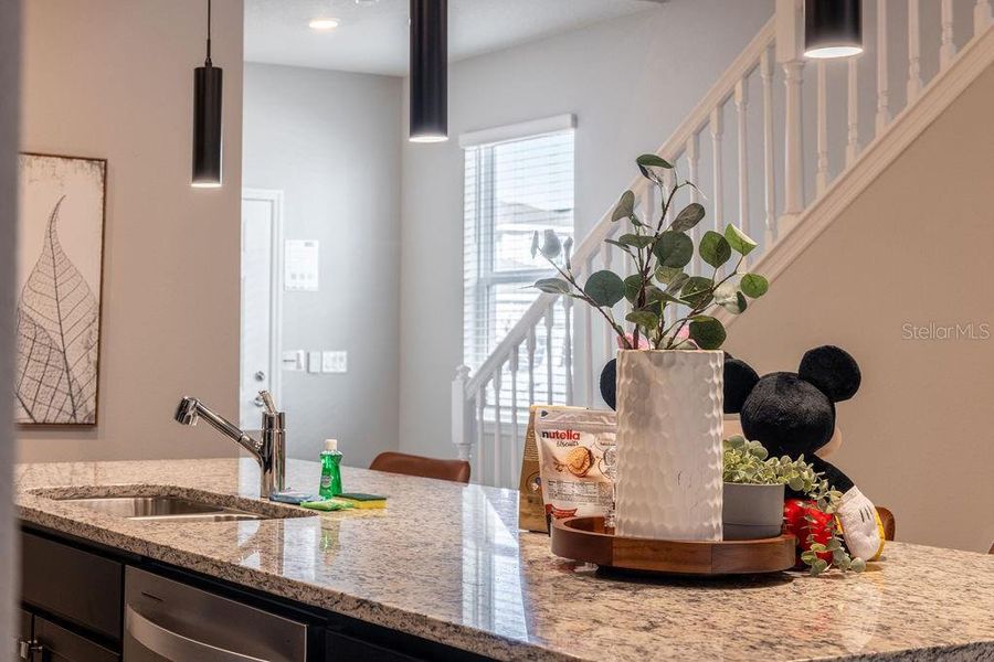 Furnished interior view inside a new home in , Clermont (Image 65).