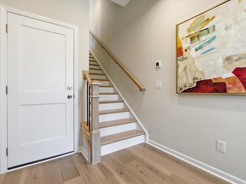 Representative unfurnished interior of a home built from the Paloma by Tri Pointe Homes in Bellflower, Charlotte (Image 20). Representative unfurnished interior of a home built from the Paloma by Tri Pointe Homes in Bellflower, Charlotte (Image 20).