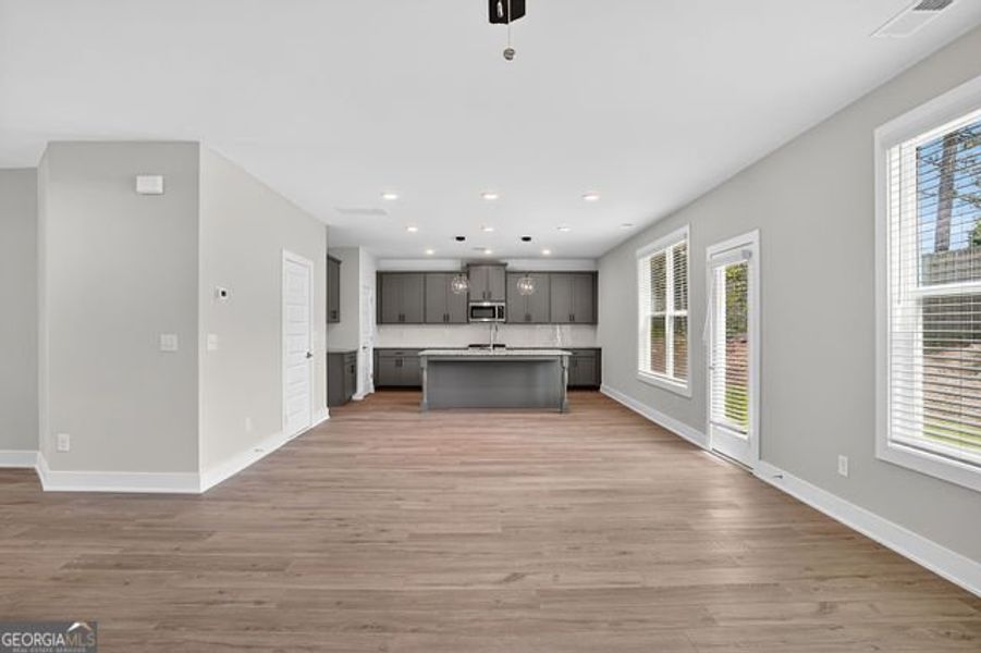 Spacious, unfurnished interior of a new home in Killian Manor at The Adares, Adairsville (Image 21).