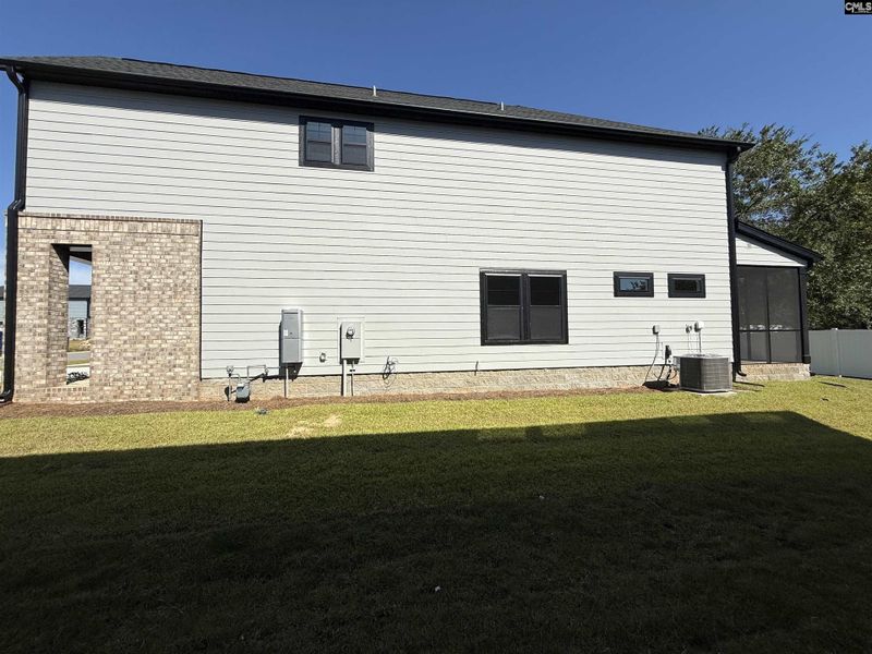 Exterior details and patio area of a home in Dunbar Village, Cayce (Image 24).