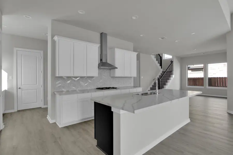 Furnished interior view inside a new home in Canterra Creek  60', Rosharon (Image 6).