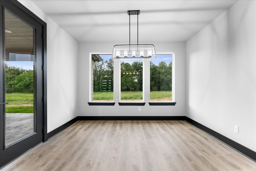 Representative unfurnished interior of a home built from the The Harper II by Doug Parr Custom Homes in Monarch Manor, Poolville (Image 26).